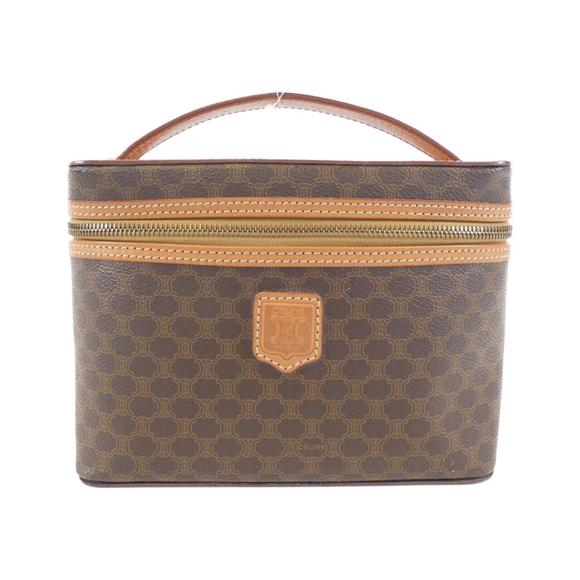 Celine Handbags - CELINE Brown Coated Canvas Handbag 15.5cm x 21cm x 7cm